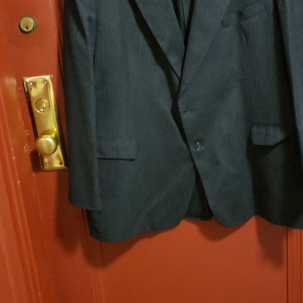 MARK ROYAL BLACK STRIPE SPORT JACKET - Picture 6 of 16